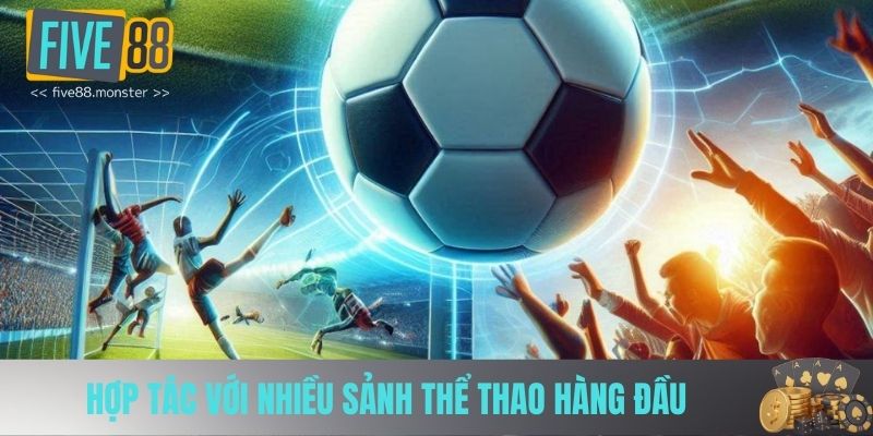 Hợp tác với nhiều sảnh thể thao hàng đầu